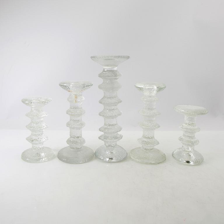 Timo Sarpaneva, ljusstakar, 5 st, "Festivo", Iittala.