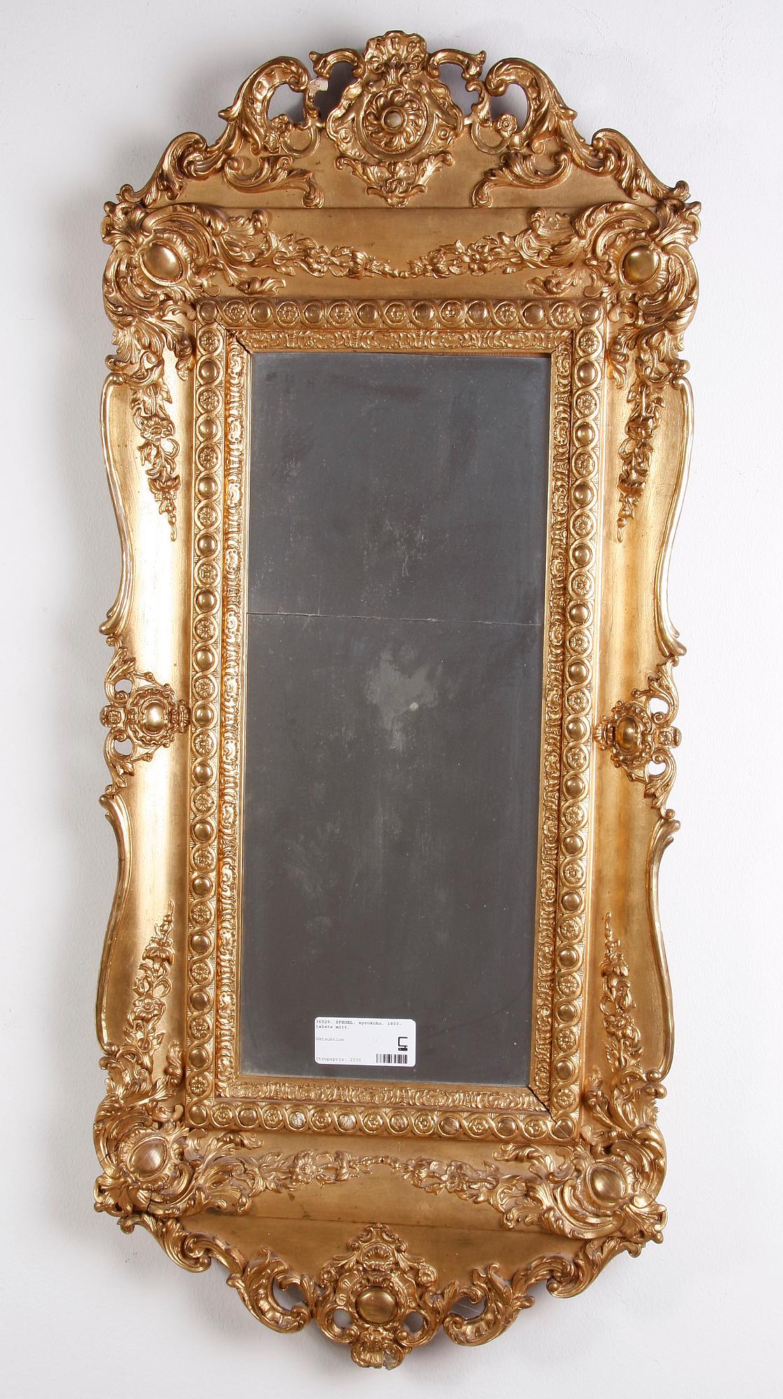 SPEGEL, nyrokoko, 1800-talets mitt.