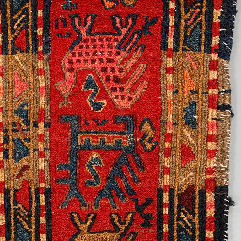 MATTA, Shahsavan sumac, old, 306 x 129 cm.