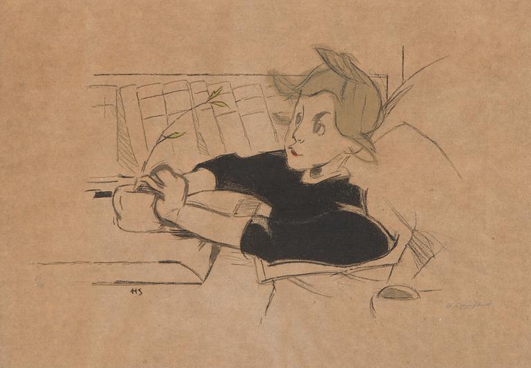Helene Schjerfbeck, "The Convalescent".