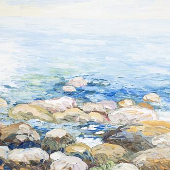 Anita Erséus, oil on canvas, signed.