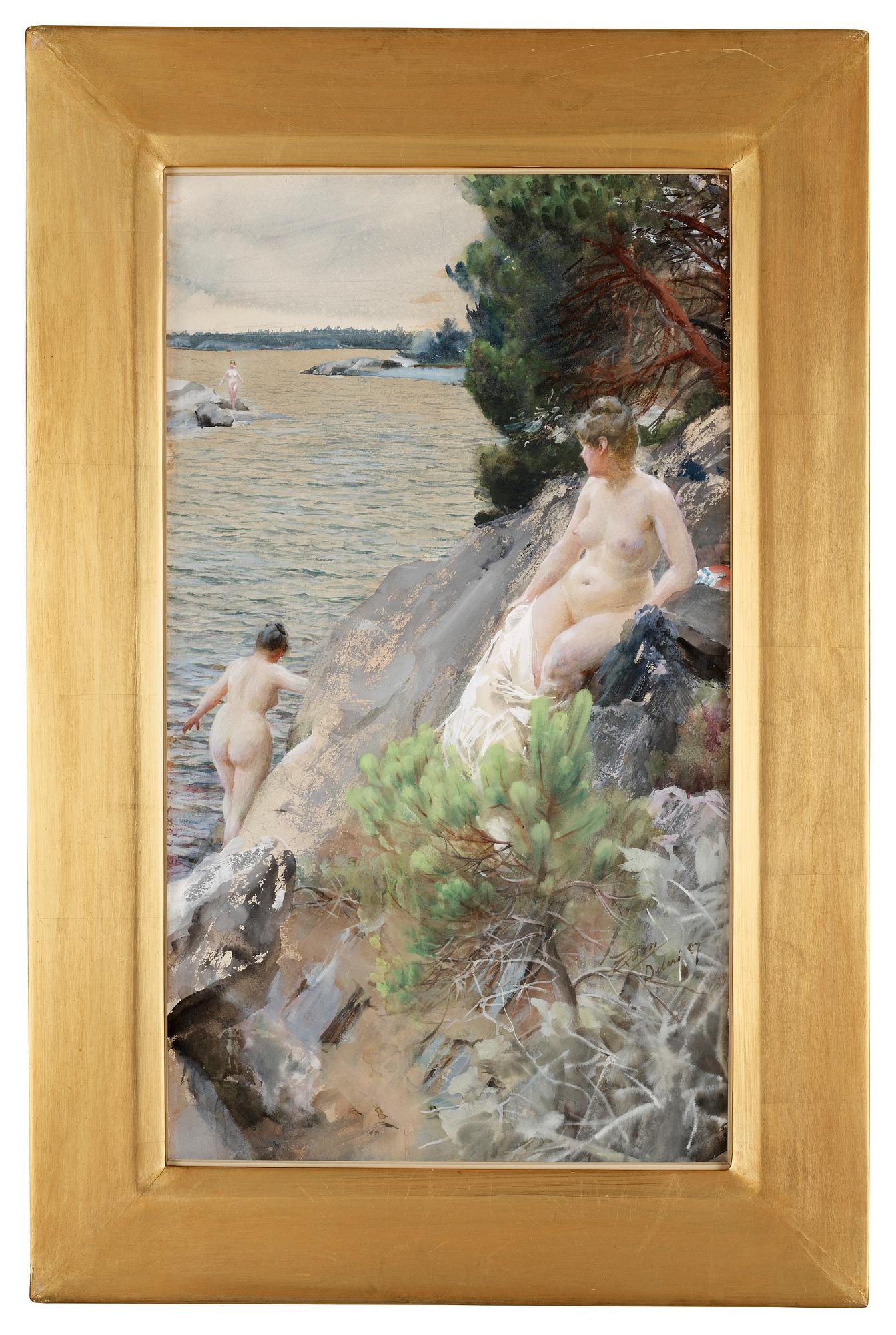 Anders Zorn, "Sommar" (Summer).
