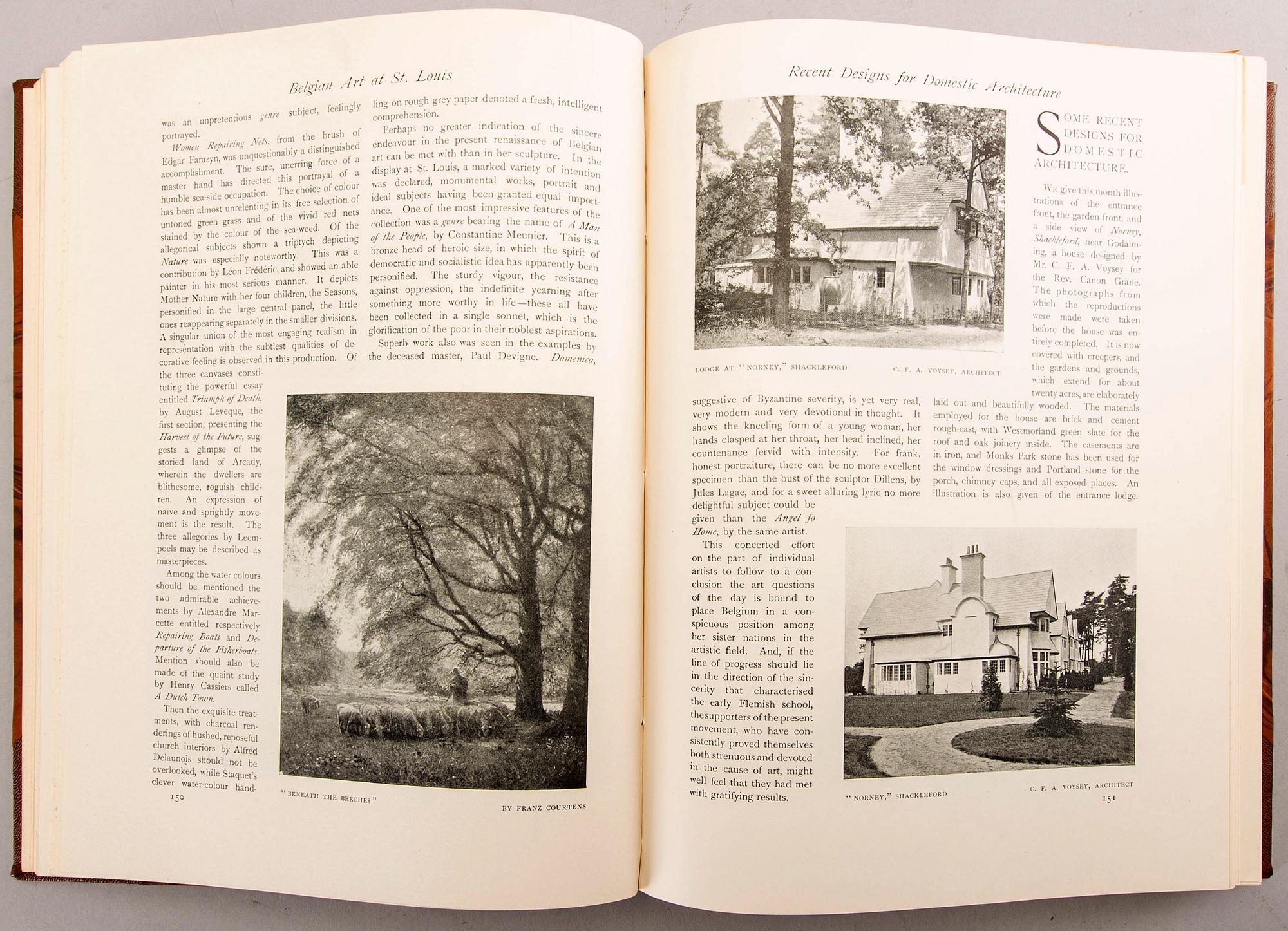 26 hardcover volumes of "The Studio", London 1901-16.