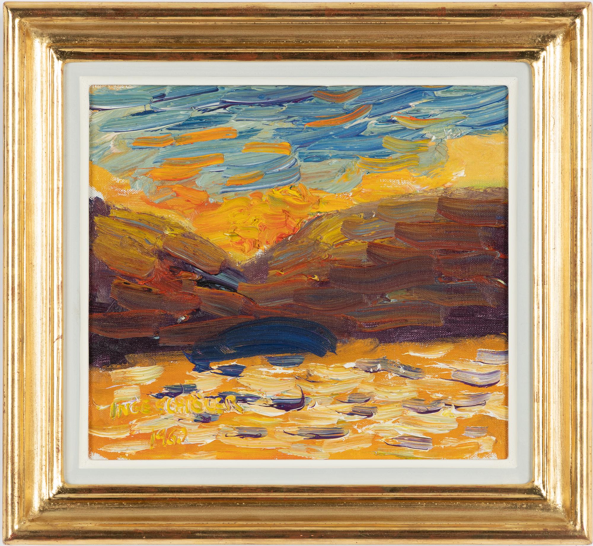 Inge Schiöler, 
"Solnedgång" (Koster 1960).