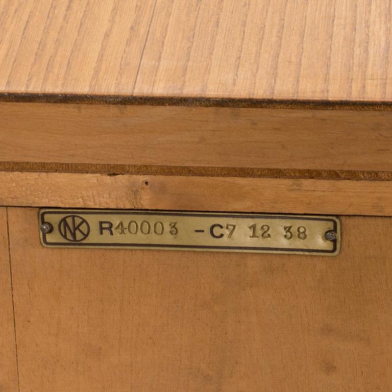 A "MODEL OK" SIDEBOARD DESIGNED BY AXEL EINAR HJORTH FOR NORDISKA KOMPANIET.