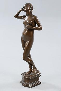 SKULPTUR, glaserad gips, efter Per Hasselberg, G. Bernardi Konstgjuteri, Göteborg, 1900-tal.