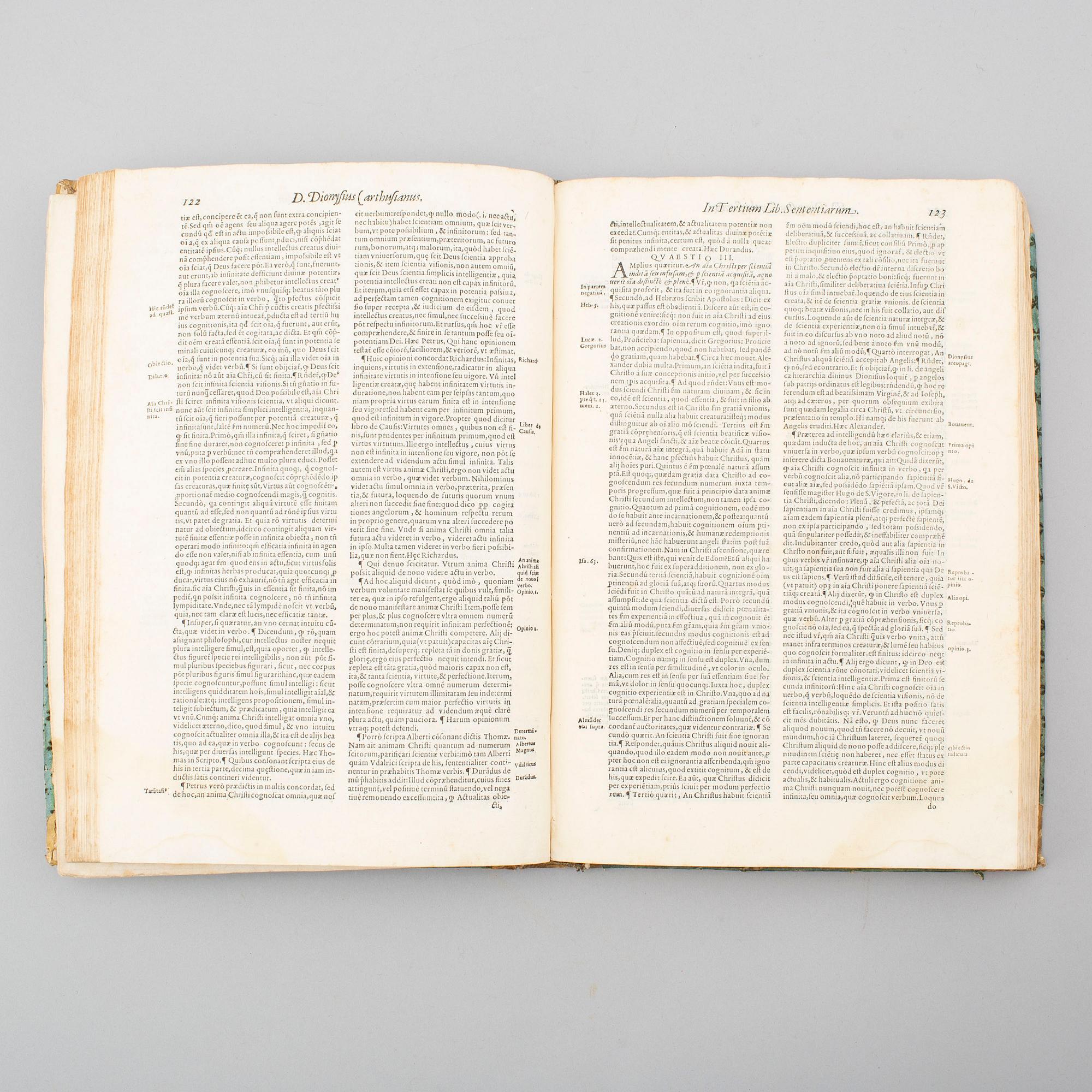 BOOK, Printed at Venice in 1584.