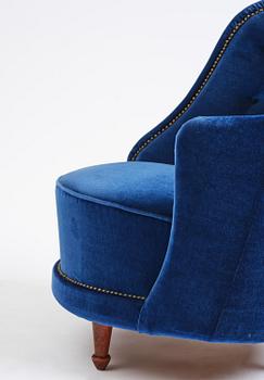 Carl Cederholm, a Swedish Modern armchair, Stil & Form, Stockholm, 1940s-50s.