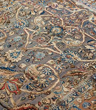SEMIANTIK SILKE KESHAN SOUF (i relief). 197,5 x 132 cm.
