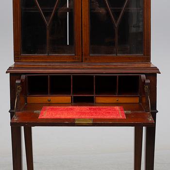 A mahogany cabinet, England, late 19th / early 20th century.