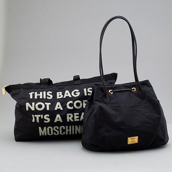 2 Moschino bags.