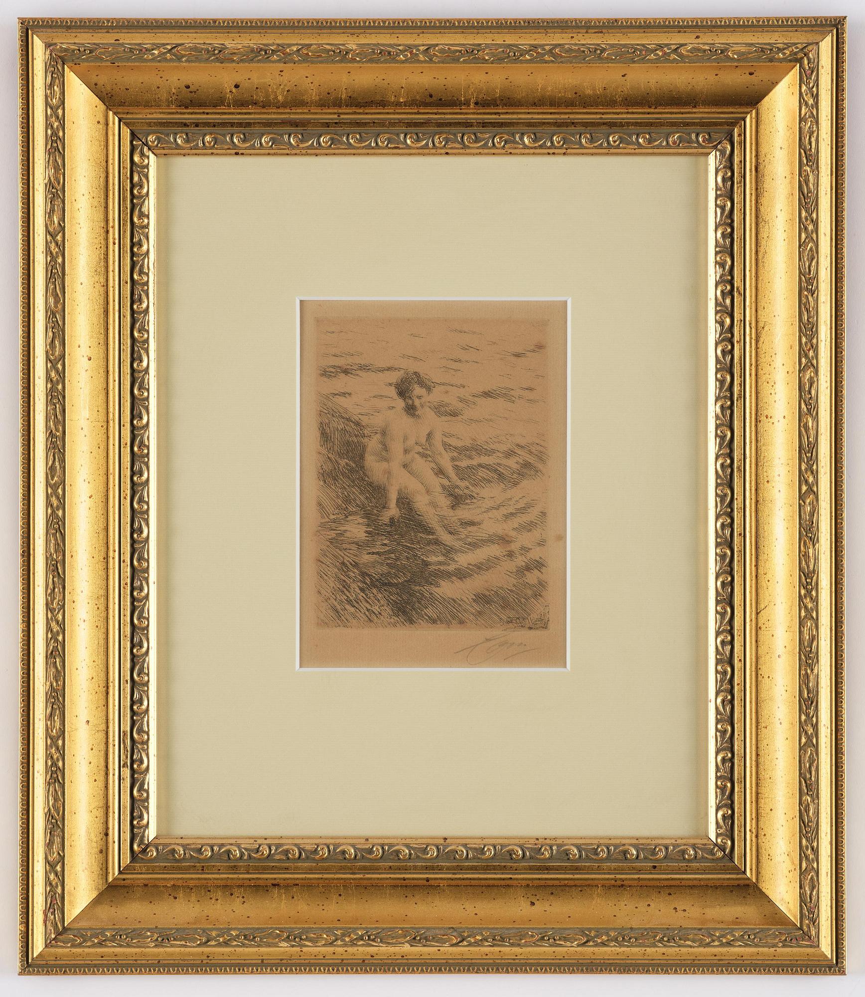 Anders Zorn, "Vått".