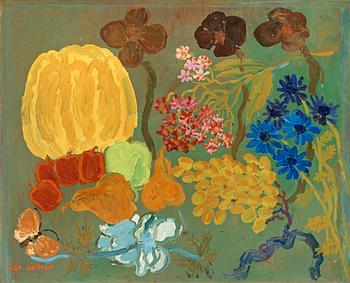 92. Inge Schiöler, "Blommor och frukter" (Brickan).