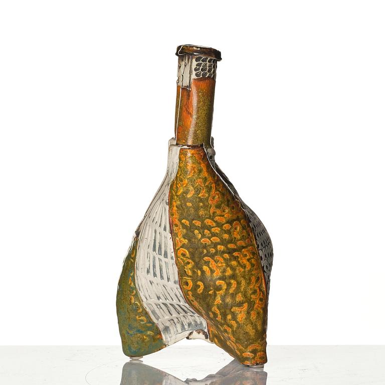 Bengt Berglund, astoneware sculpture of a figure with two heads, Gustavsberg, 1960s.