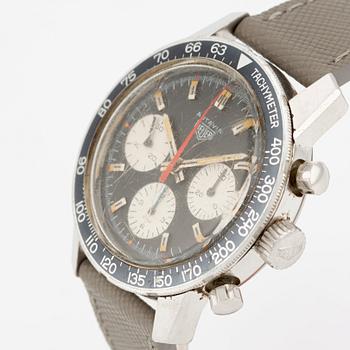 Heuer, Autavia, "Compressor Case", "Mark II", chronograph, ca 1970.