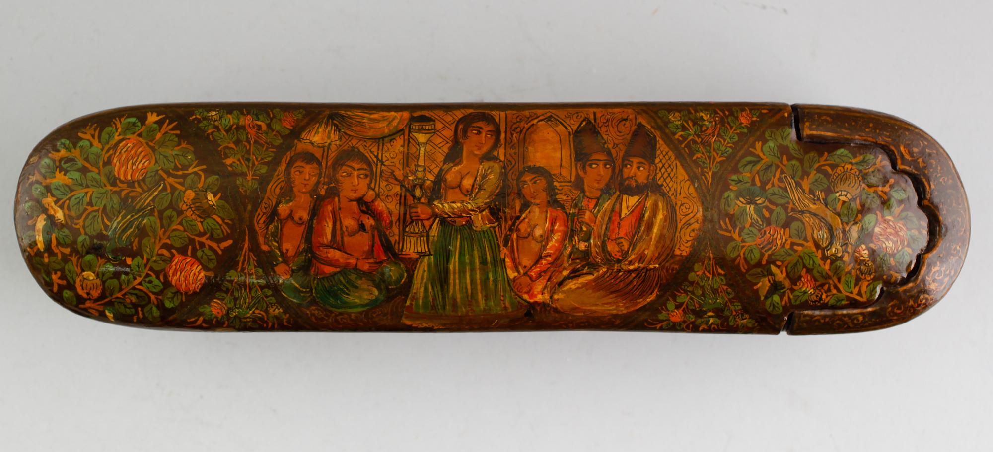 PENNSKRIN, Persien, sannolikt 1800-tal.