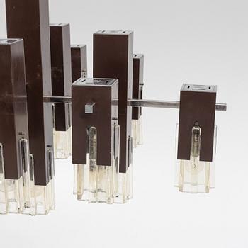 Gaetano Sciolari, a ceiling lamp, 1960s/70s.