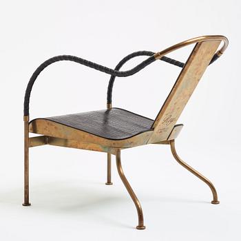 Mats Theselius, an 'el Rey' easy chair, ed. 74/360, Källemo, Sweden post 1999.