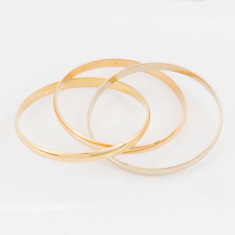 Cartier armband "Trinity" 18K guld.