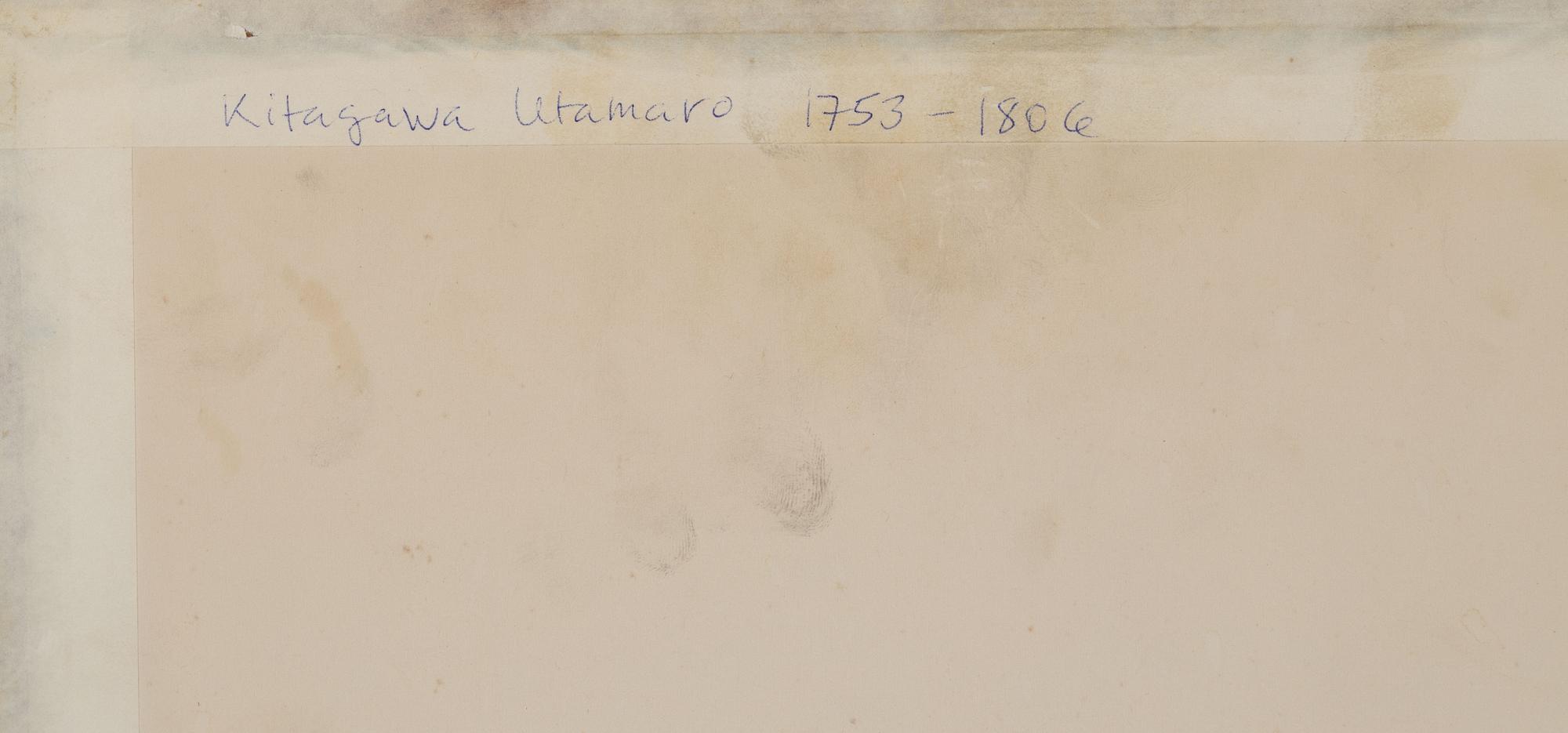 Kitagawa Utamaro,.