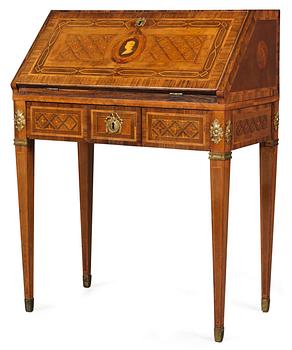 880. A Gustavian secretaire by G. Iwersson, not signed.