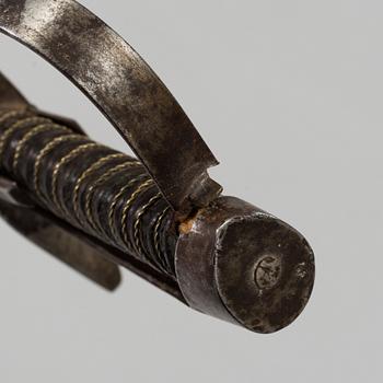 AN 18TH CENTURY SABRE.