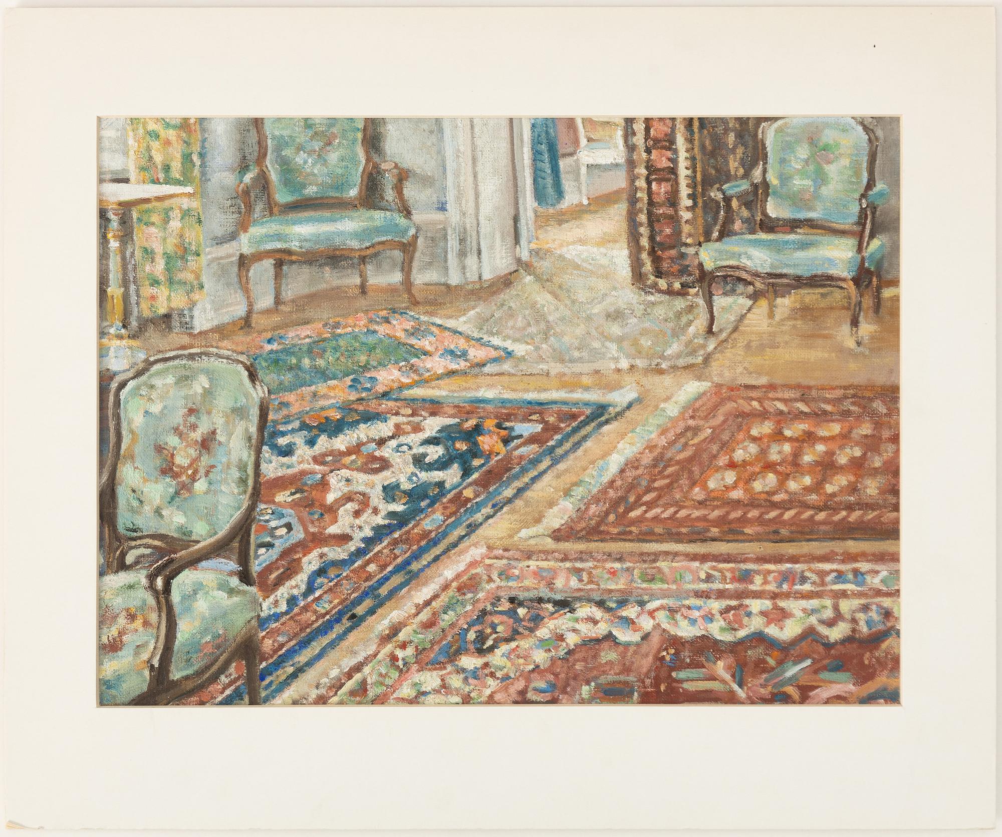 Sigrid Bensow, "Orientaliska mattor".