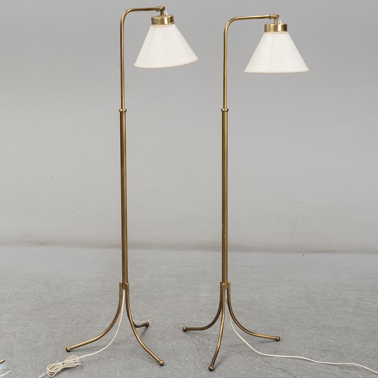 JOSEF FRANK, a pair of model 1842 floor lights, Svenskt Tenn.