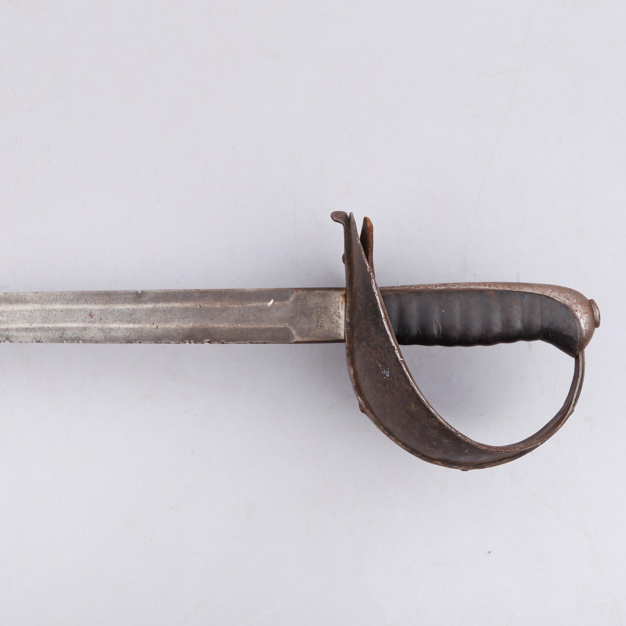 FÄKTSABEL, modell 1866.