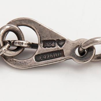 Kalevala Koru, a sterling silver 'Paradise/Hämäläisemännän juhlakääty' necklace. Helsinki 1997.