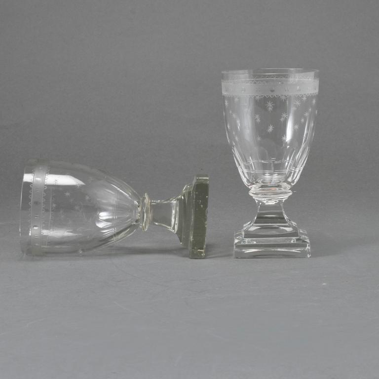 GLAS, 3+7 st, 1800-tal och 1900-talets andra hälft.