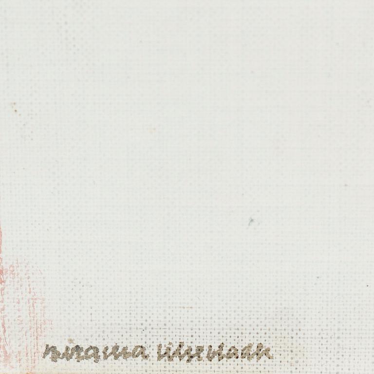 BIRGITTA LILJEBLADH, oil on canvas/panel, signerad with stamp.