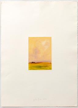 Peter Frie,  etching monotypi signd and dated 1997.
