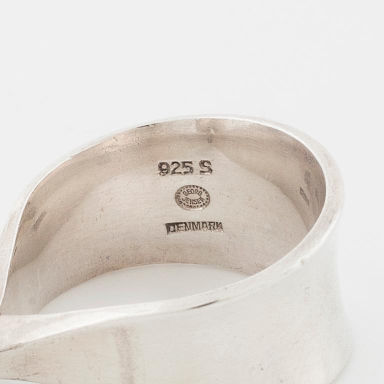 VIVIANNA TORUN BÜLOW-HÜBE, ring, för Georg Jensen, Danmark, efter 1945.