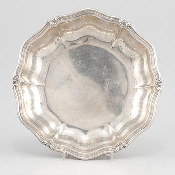 SKÅLFAT, silver, Tyskland, omkring 1900-talets mitt. Vikt 455 g.