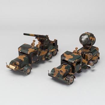 TWO TIPP & CO MILITARY   VEHICLE FROM 1935-42 GERMANY.