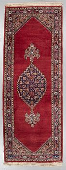 A runner, Tabriz probably, signed, ca 193 x 70 cm.