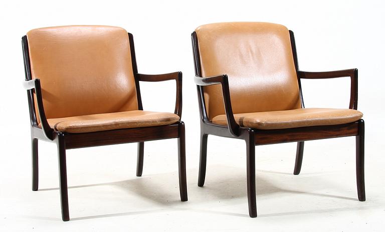 KARMSTOLAR, ett par, Ole Wanscher, Cado.