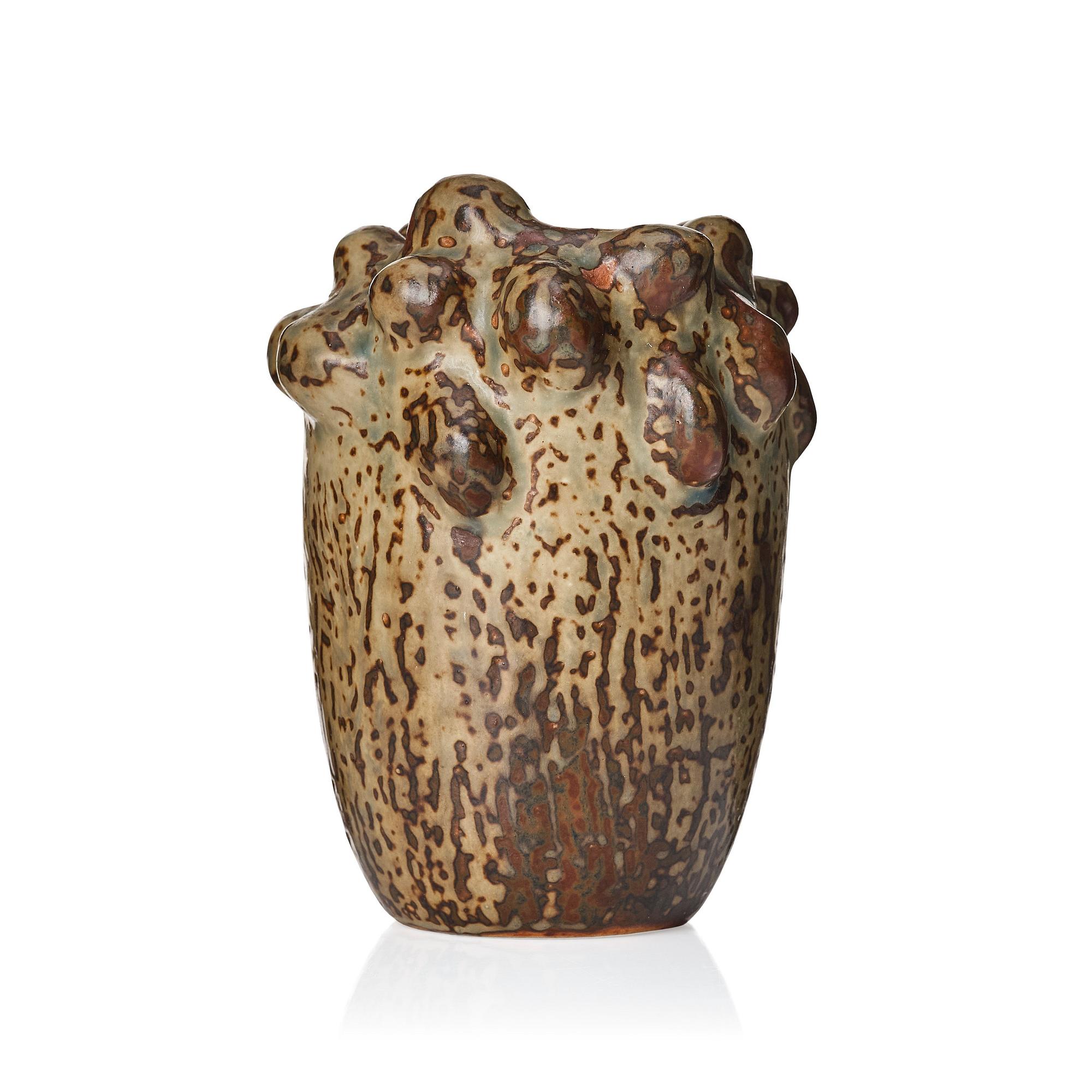 Axel Salto, vas, "knoppande stil", Royal Copenhagen, Danmark 1950-60-tal. modell 21439.