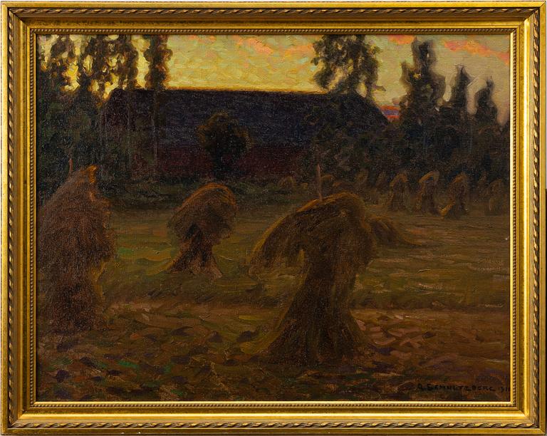 Anshelm Schultzberg, "Lada, Hellsinggården".