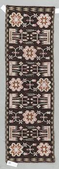 ÅKDYNA, flamskväv Sverige, dat 1953. Ca 143x45 cm.