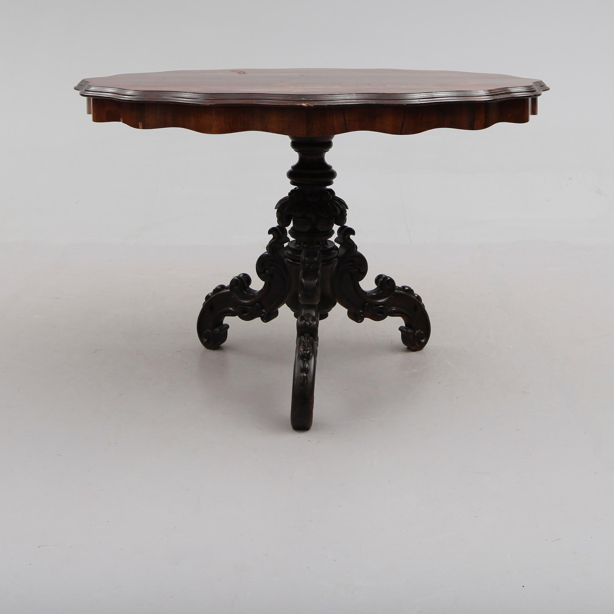 BORD, 1800-talets andra hälft.