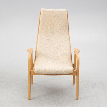 Yngve Ekström, armchair with footstool, "Lamino", Swedese.