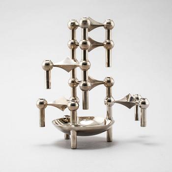 A module candle holder / sculpture by Ceasar Stoffi & Fritz Nagel, BMF, Germany.