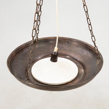 Ceiling lamp, first half of the 20th century.