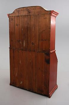 SKRIVSKÅP, allmoge, 1700-tal.