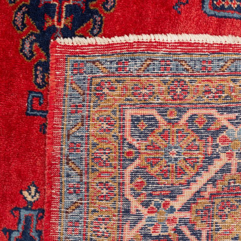 A carpet, Wiss, circa 297 x 204 cm.
