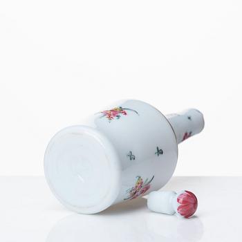 A Russian bottle with stopper, circa 1800.