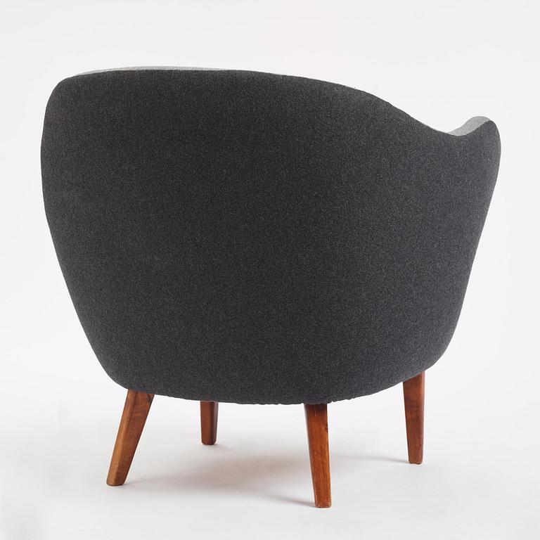 Arne Norell, a "Gary" (the Thumb) easy chair, Gösta Westerberg, Stockholm, 1950s.