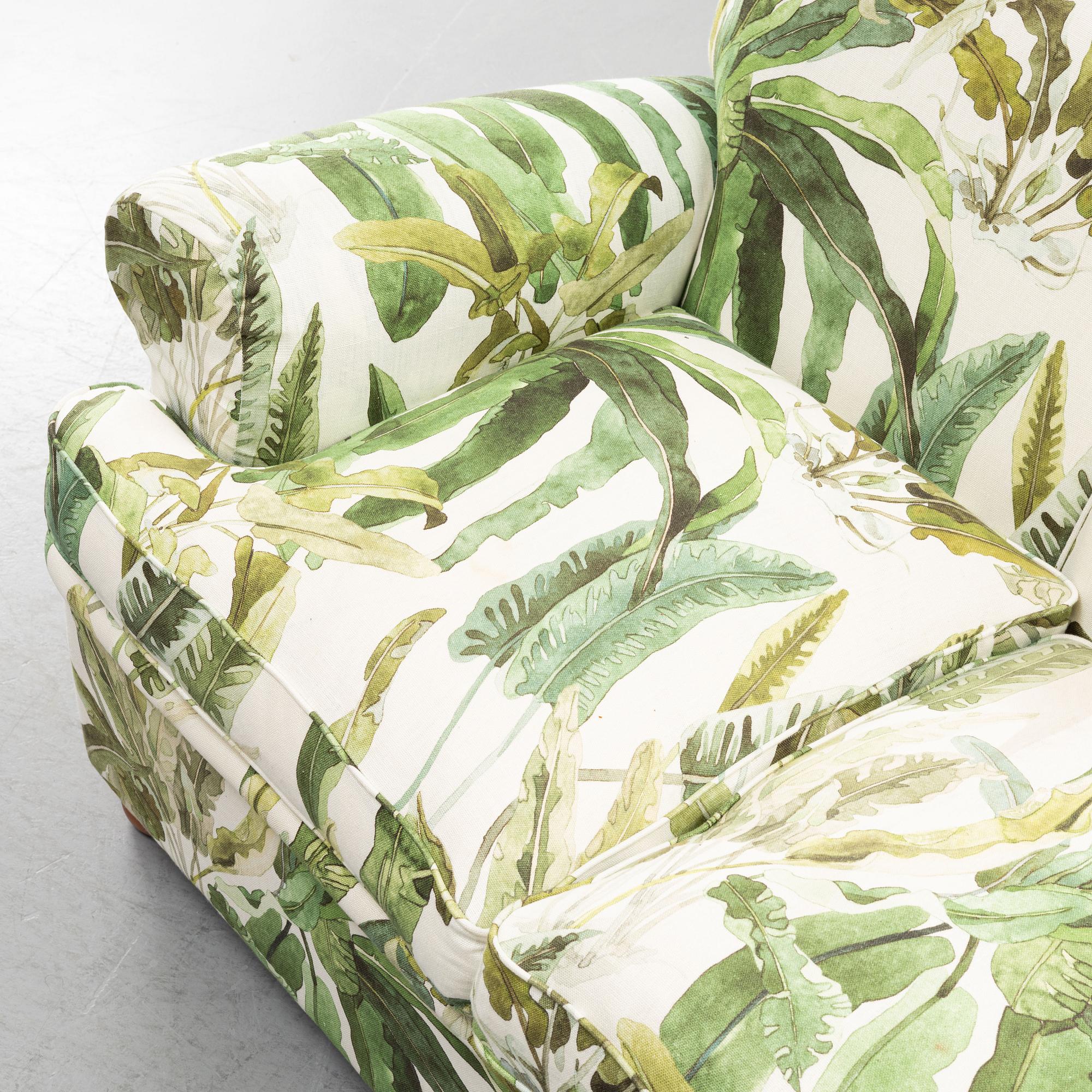 A model 703 sofa by Josef Frank for Firma Svenskt Tenn.